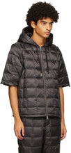 TAION Black Down Heated Hoodie EXTRA Jacket