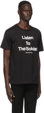 TAKAHIROMIYASHITA TheSoloist. Black 'Listen To The Soloist' T-Shirt