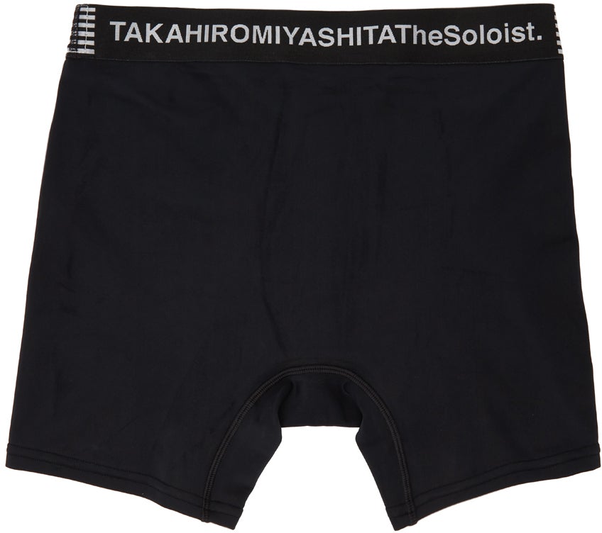 TAKAHIROMIYASHITA TheSoloist. Black Striped Boxers