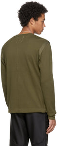TAKAHIROMIYASHITA TheSoloist. Green Mesh Pocket Pullover