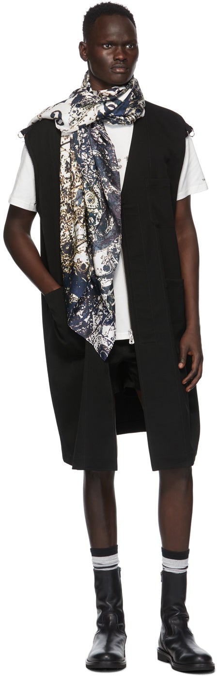 TAKAHIROMIYASHITA TheSoloist. White '11:11' T-Shirt