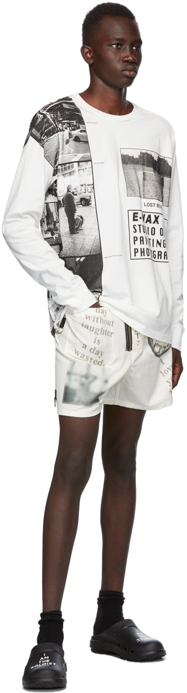 TAKAHIROMIYASHITA TheSoloist. White E-WAX Edition 'Lost Boy' T-Shirt