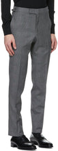TOM FORD Beige Wool Houndstooth O'Connor Trousers