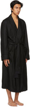 TOM FORD Black Cashmere Twill Robe