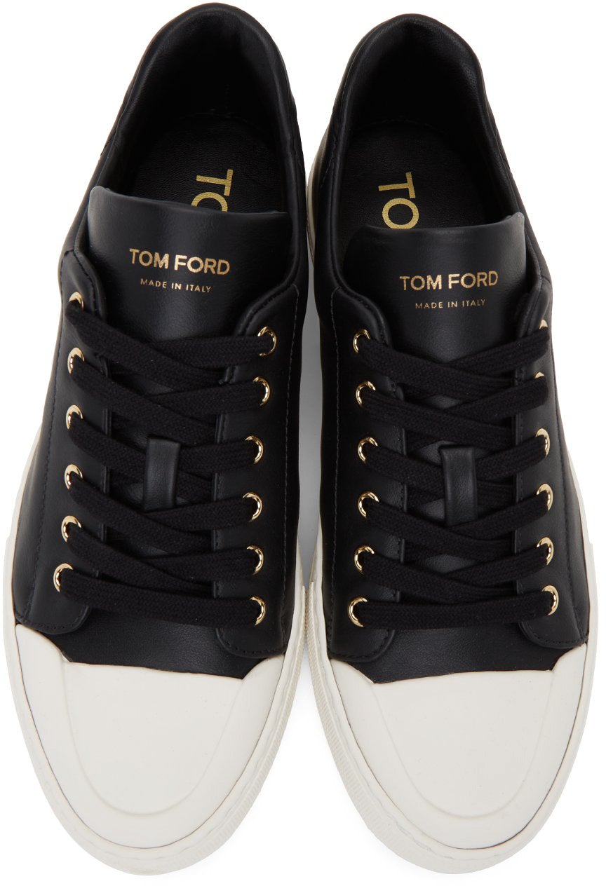 TOM FORD Black City Grace Low Sneakers