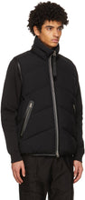 TOM FORD Black Down Chevron Vest