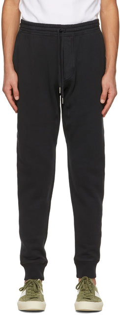 TOM FORD Black Jersey Lounge Pants - Pantalon de salon Jersey noir de Tom Ford Ford - Tom Ford Black Jersey Lounge Pants.