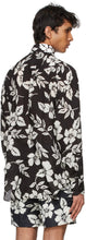 TOM FORD Black Oversized Floral Shirt