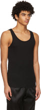TOM FORD Black Rib Tank Top