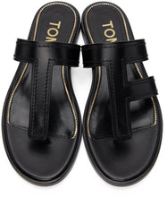 TOM FORD Black Thong Sandals