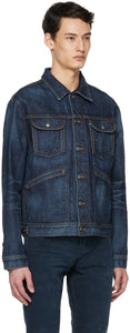 TOM FORD Blue Denim Selvedge Jacket