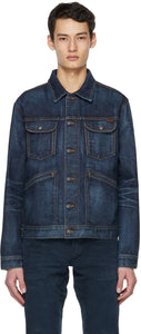 TOM FORD Blue Denim Selvedge Jacket - Veste Tom Ford Blue Denim Selvedge - 톰 포드 블루 데님 Selvedge 자켓