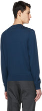 TOM FORD Blue Fine Merino Sweater