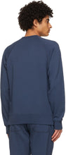 TOM FORD Blue Garment-Dyed Sweatshirt