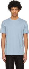 TOM FORD Blue Lyocell Jersey T-Shirt - T-shirt T-shirt Tom Ford Ford Lyocell Jersey - Tom Ford Blue Lyocell Jersey T 셔츠