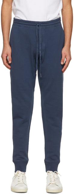 TOM FORD Blue Regular-Fit Lounge Pants - Pantalon de salon régulier de Tom Ford Ford - Tom Ford Blue Regular Fit Lounge Pants.