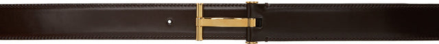 TOM FORD Brown Classic Belt - Ceinture classique de Tom Ford Ford - 톰 포드 브라운 클래식 벨트