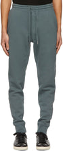 TOM FORD Green Garment-Dyed Lounge Pants - Pantalon de salon teint de vêtement vert Tom Ford Ford - 톰 포드 그린 의류 염색 한 라운지 바지