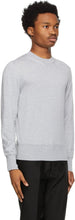 TOM FORD Grey Cotton Knit Sweater