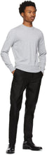 TOM FORD Grey Cotton Knit Sweater