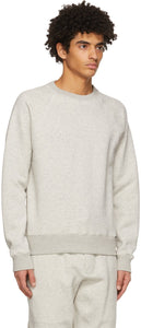 TOM FORD Grey Garment-Dyed Sweatshirt