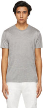 TOM FORD Grey Viscose T-Shirt - T-shirt Tom Ford Grey Viscose - 톰 포드 그레이 비스코스 티셔츠