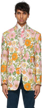 TOM FORD Multicolor Floral Blazer - Tom Ford multicolore floral blazer - 톰 포드 여러 가지 빛깔의 꽃 블레이저