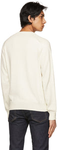 TOM FORD Off-White Silk Knit Sweater