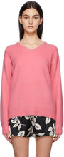 TOM FORD Pink Cashmere V-Neck Sweater - Pull de col en V Cashmere Tom Ford Ford Rose - 톰 포드 핑크 캐시미어 V 넥 스웨터
