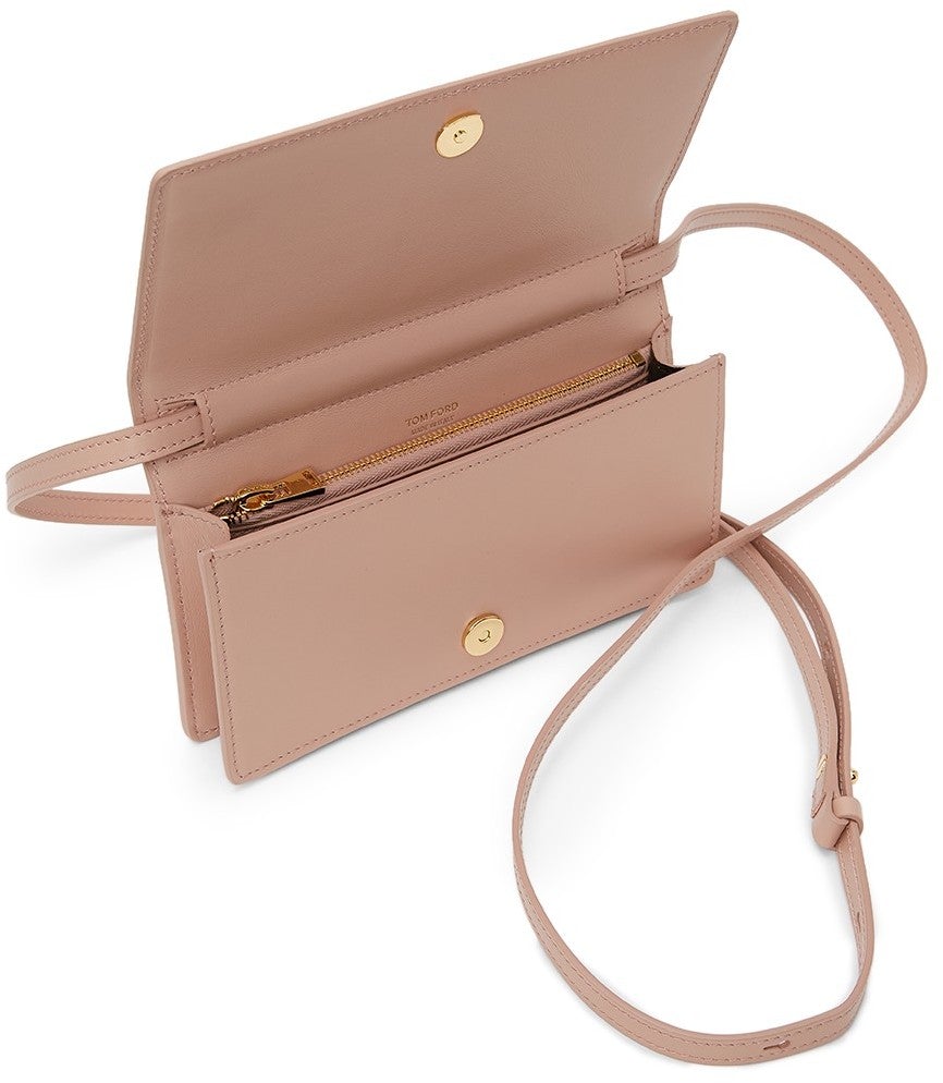 TOM FORD Pink Mini Box Palmellato TF Bag