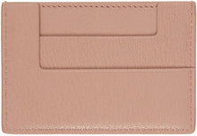 TOM FORD Pink Shiny Leather 'TF' Card Holder