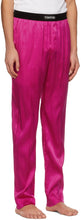TOM FORD Pink Silk Pyjama Pants