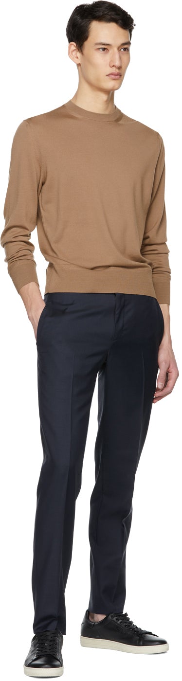TOM FORD Tan Fine Merino Sweater