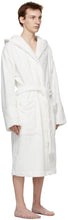 Tekla White Hooded Bathrobe
