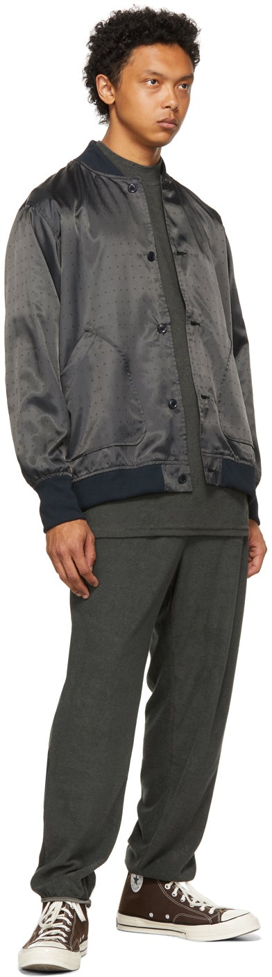 The Conspires Grey Terrycloth Pocket T-Shirt