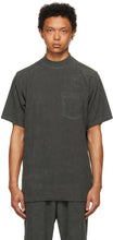 The Conspires Grey Terrycloth Pocket T-Shirt - Le t-shirt de poche TerryCloth gris conspires - Conspires 회색 Terrycloth 포켓 티셔츠