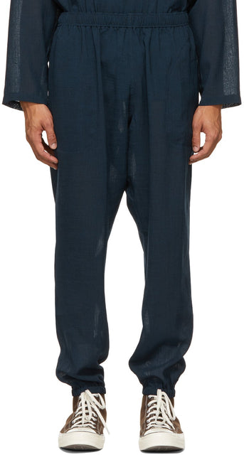 The Conspires Navy Boyled RL Trousers - Le pantalon RL de la marine Boyled Boyled - Scanpires 해군 Boyled RL 바지