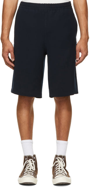 The Conspires Navy UT Shorts - Les shorts de la marine conspirent - 해군 UT 반바지를 공모합니다