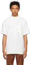 The Conspires White Terrycloth Pocket T-Shirt - Le t-shirt de poche TerryCloth blanche conspire - 음모는 흰색 terrycloth 포켓 티셔츠입니다