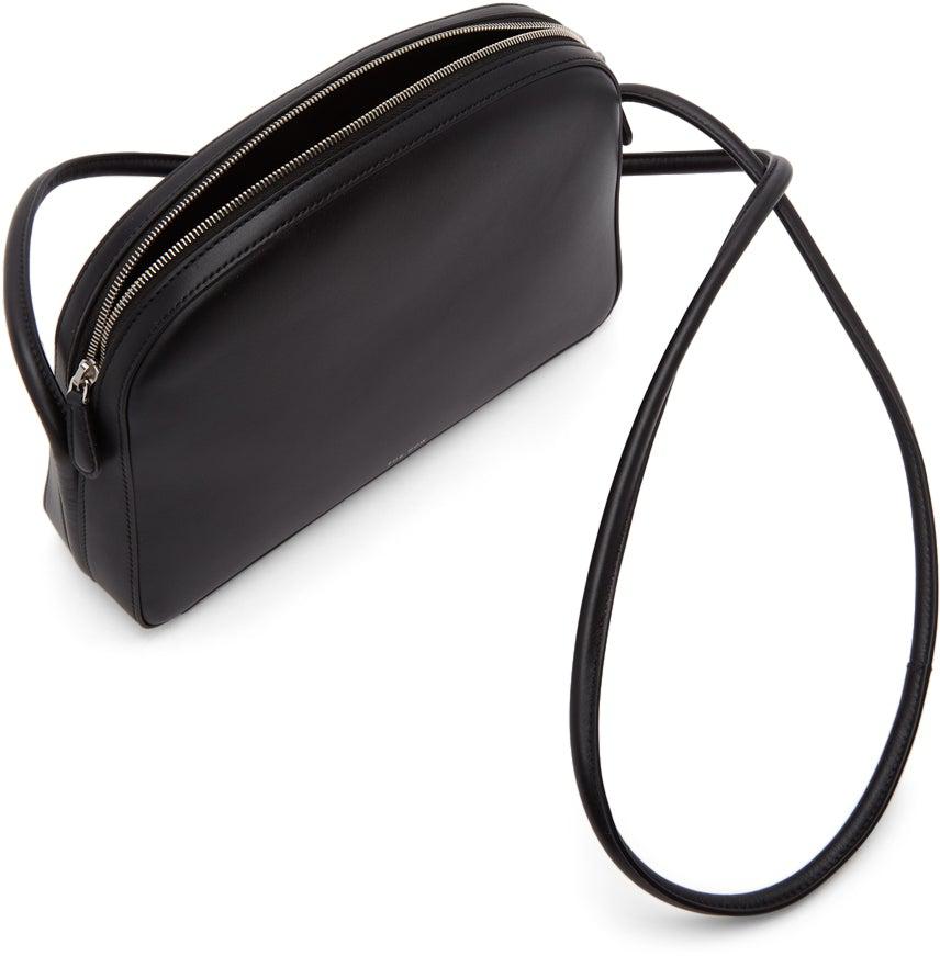 The Row Black Single Mignon Bag BlackSkinny