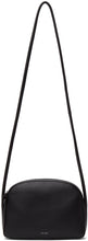 The Row Black Single Mignon Bag - Le sac à mignon noir noir noir - 행 검은 단일 미뇽 백