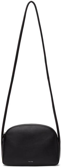 The Row Black Single Mignon Bag - Le sac à mignon noir noir noir - 행 검은 단일 미뇽 백