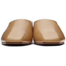 The Row Tan Square Toe Pump Flats