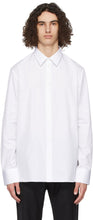 The Row White Jasper Shirt - La chemise de jasper blanc en rangée - 행 화이트 재 스퍼 셔츠