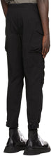 The Viridi-anne Black Pull-Up Cargo Pants