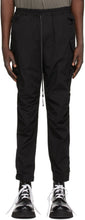 The Viridi-anne Black Pull-Up Cargo Pants - Le pantalon de cargaison de traction noire de viridi-anne - viridi-anne 흑인 풀업화물 바지