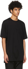 The Viridi-anne Black Smooth Cotton Half Sleeve T-Shirt