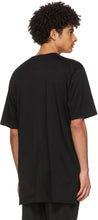 The Viridi-anne Black Smooth Cotton Half Sleeve T-Shirt