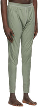 The Viridi-anne Green Cotton Smooth High Gauge Lounge Pants