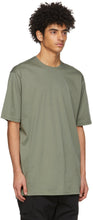 The Viridi-anne Khaki Smooth Half-Sleeve T-Shirt